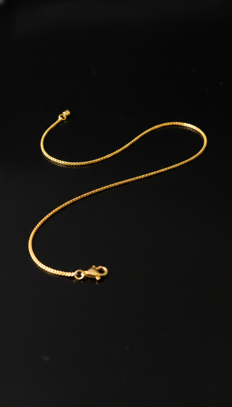 Gold plated chain (short)