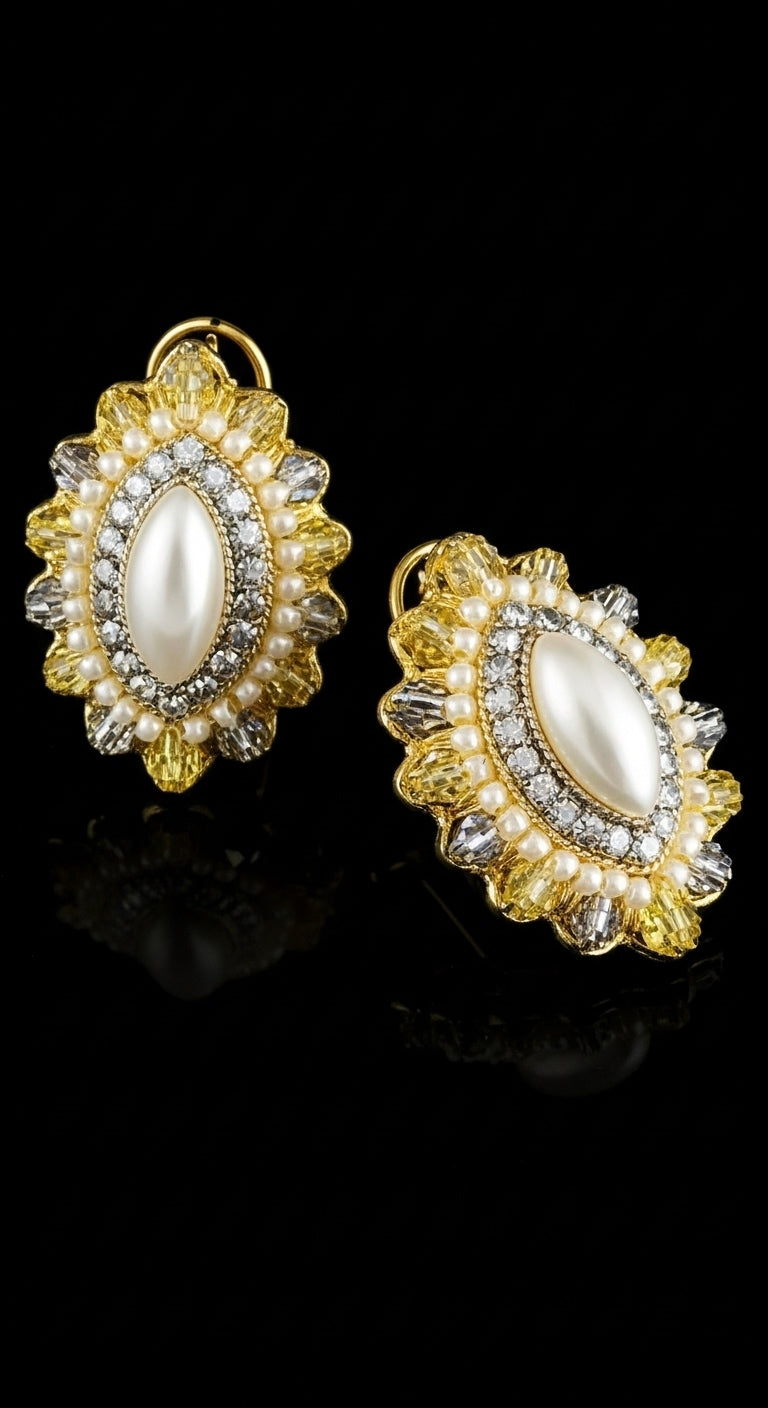 The Ivory Heritage Studs