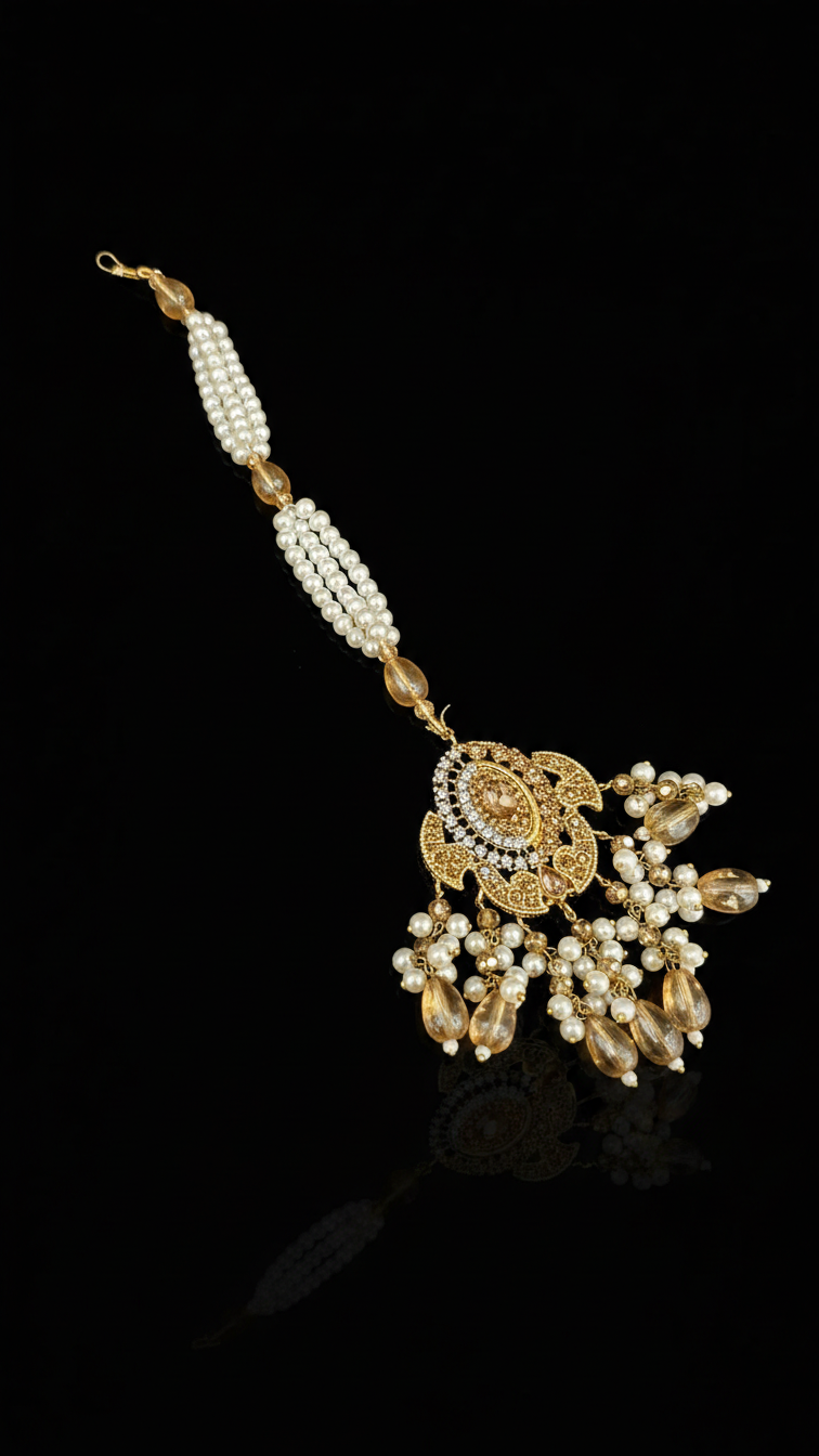 The Vintage Amber Drop: