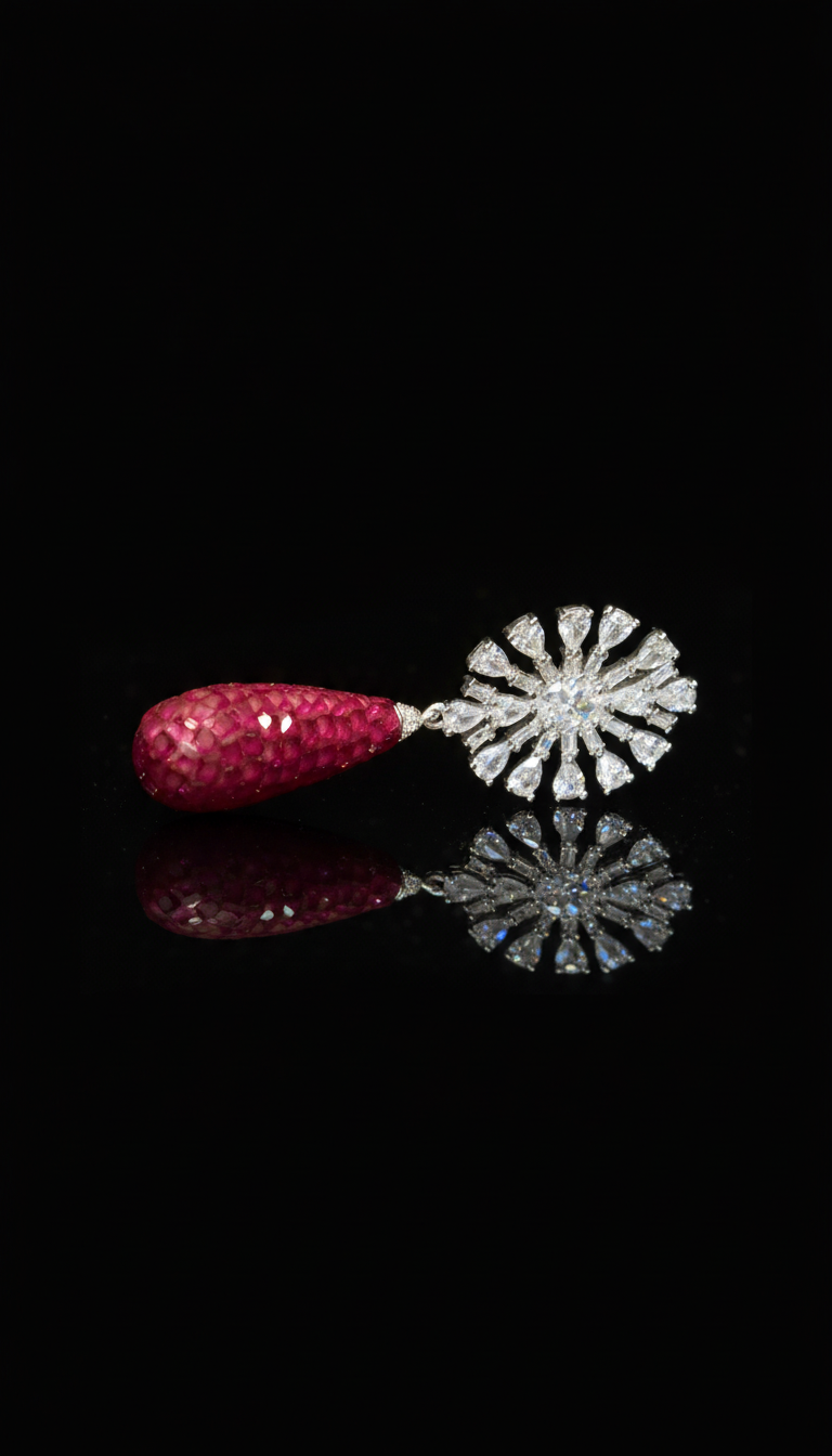 Pink Solstice Earrings