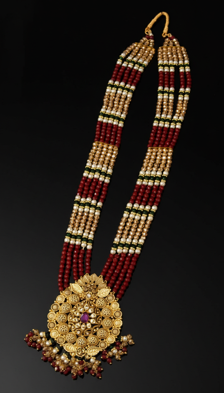 The Antique Ivory Floral Set