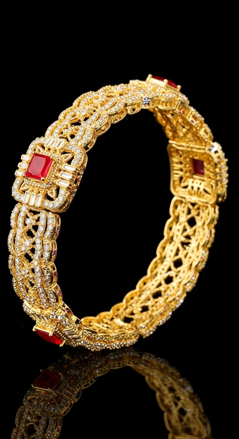 The Ruby Mosaic Pair