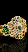 The Empress Emerald Cuff