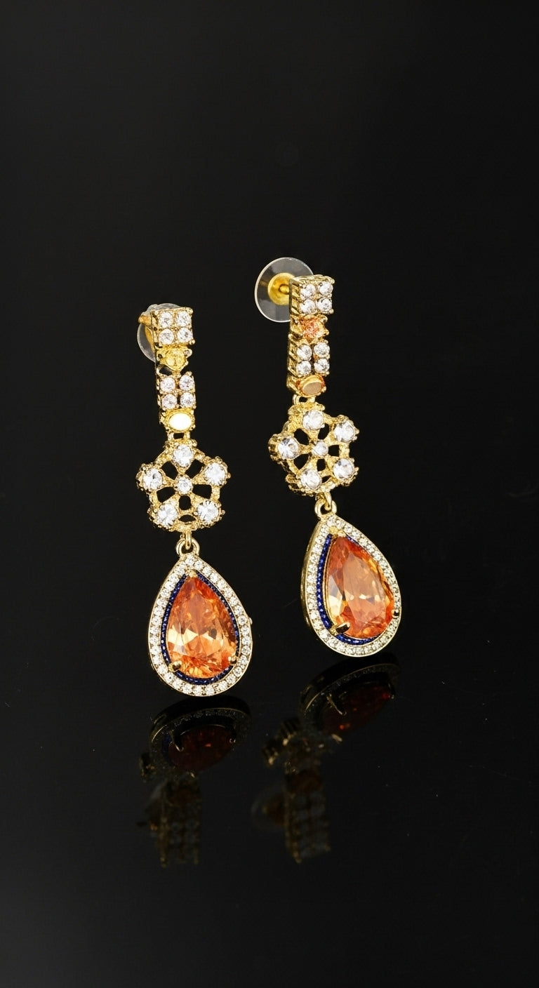 The Amber Floral Drops