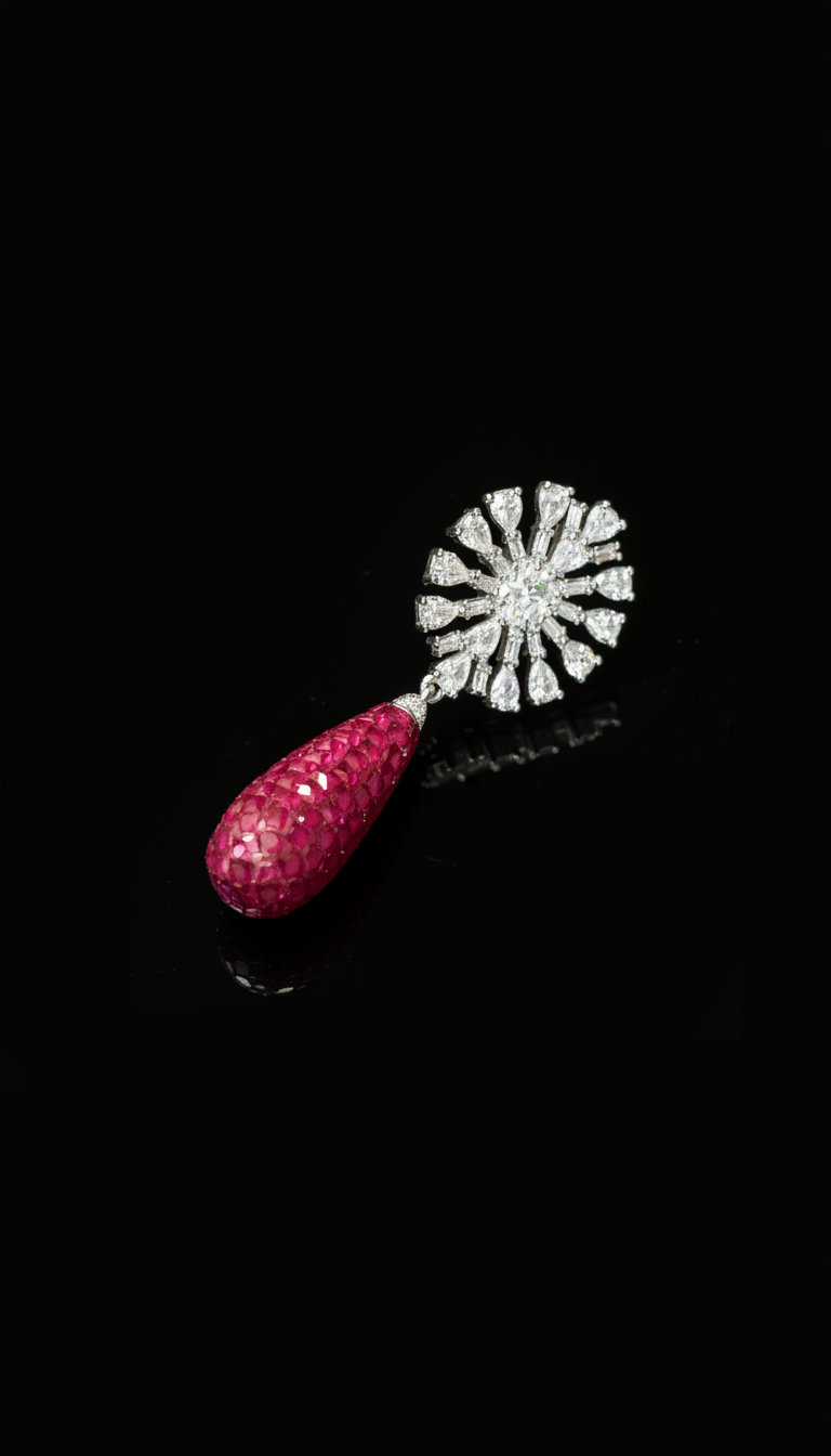 Pink Solstice Earrings