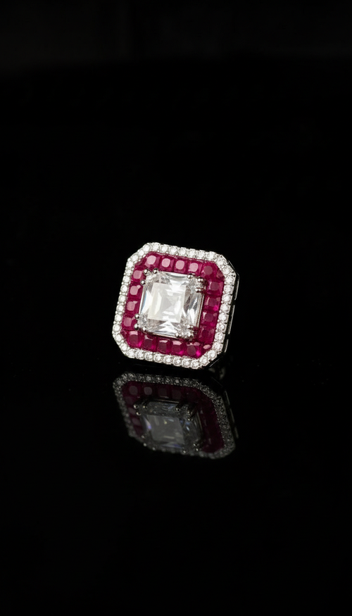 Crimson Heritage Studs