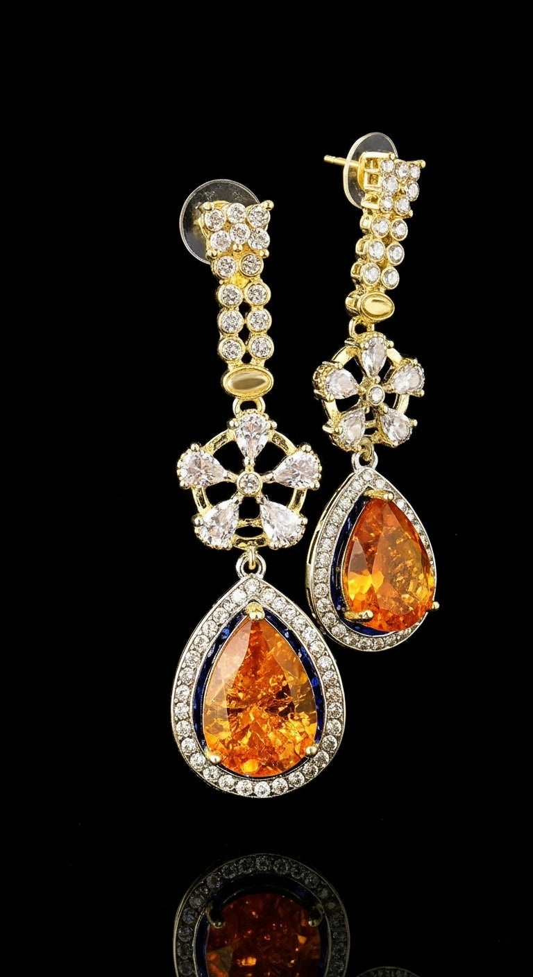 The Amber Floral Drops