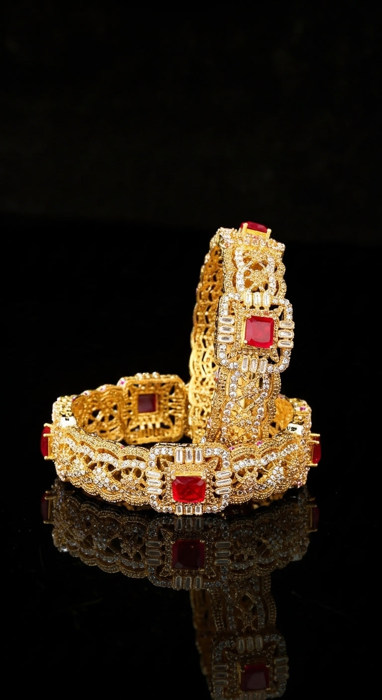 The Ruby Mosaic Pair