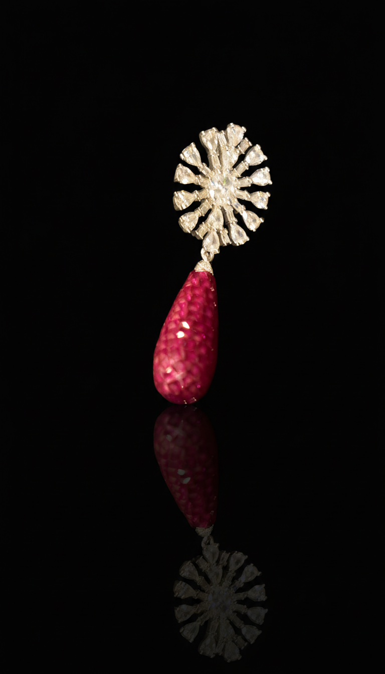 Pink Solstice Earrings