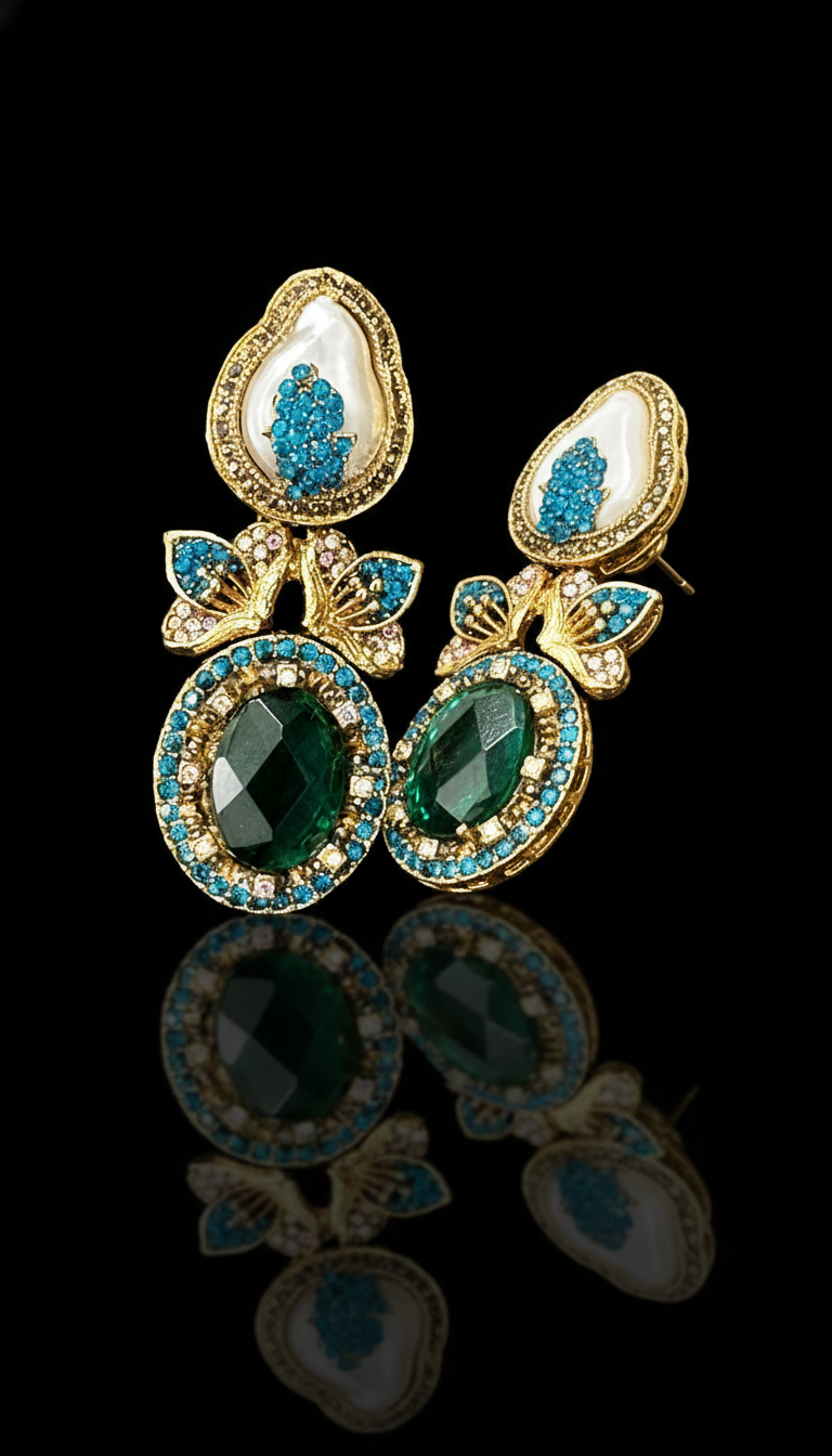 The Azure Baroque Drops