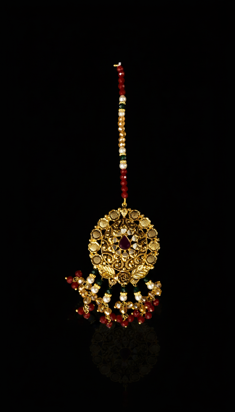 The Antique Ivory Floral Set